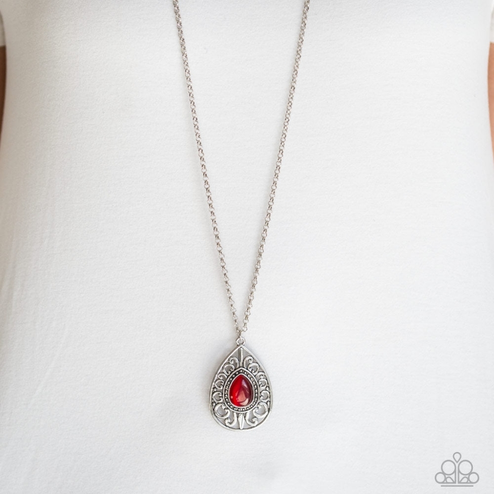 Necklace and earrings
